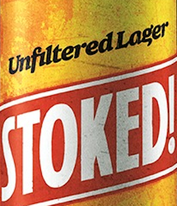 Stoked Unfiltered Lager Stoked Unfiltered Lager logo